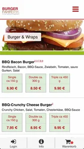 Burgerfahrbrik Homestyle screenshot 1