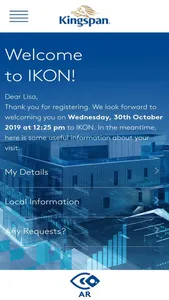 Kingspan IKON Experience screenshot 2