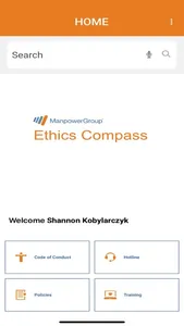 ManpowerGroup Ethics Compass screenshot 1