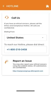 ManpowerGroup Ethics Compass screenshot 2