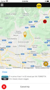 App Taxi Bergamo screenshot 5