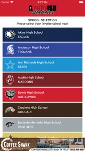 Austin ISD Athletics screenshot 1