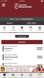 Austin ISD Athletics screenshot 4