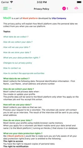 MooV volunteers jobs screenshot 9