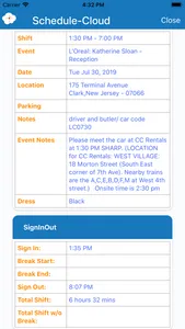 Schedule-Cloud Staff screenshot 7