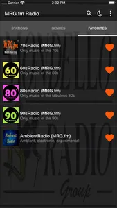 MRG.fm Radio App screenshot 3