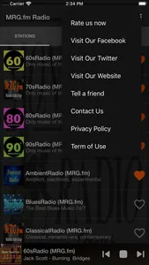 MRG.fm Radio App screenshot 4