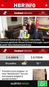 Hbr info - News Belgique screenshot 1