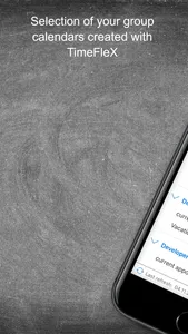 TimeFleX V2 Group Calendar screenshot 1