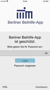 Berliner Beihilfe-App screenshot 0