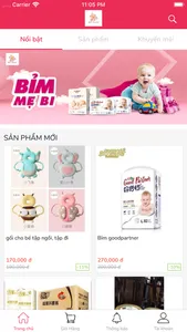 Bỉm Sữa Mẹ Bi screenshot 0