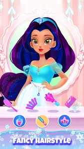 Princess Hair Salon Girl Games screenshot 0