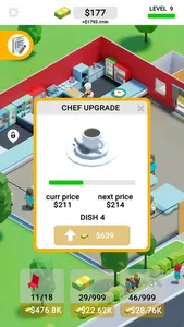 Idle Restaurants screenshot 2