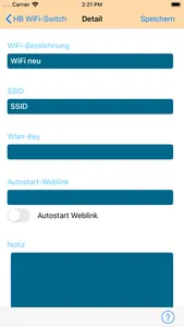 HB WiFi-Switch screenshot 1