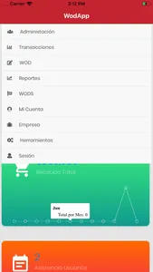 WodApp screenshot 2