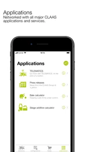 CLAAS connect screenshot 5