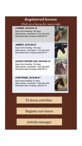 My Mare App screenshot 1