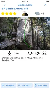 LCC Bouldering Guidebook screenshot 2