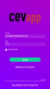 CevApp Öğretmen screenshot 0