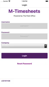 M-Timesheets screenshot 0