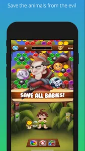 Safari Rescue: Bubble Shooter screenshot 2