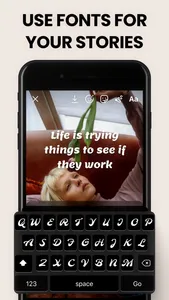 Fonts Up: Keyboard for iPhone screenshot 4