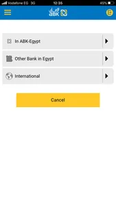 ABK-Egypt Mobile Banking screenshot 1