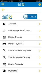 ABK-Egypt Mobile Banking screenshot 4