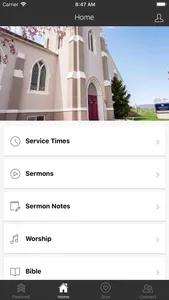 HARVEST CHURCH CV screenshot 1