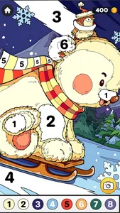 Christmas Coloring By Numbers screenshot 4