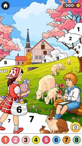 Christmas Coloring By Numbers screenshot 7