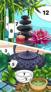 Christmas Coloring By Numbers screenshot 8