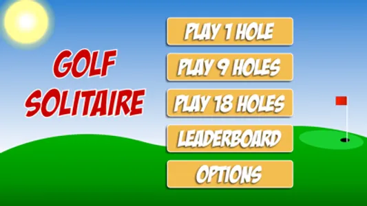 Golf Solitaire 2 screenshot 1