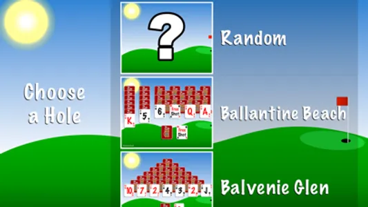 Golf Solitaire 2 screenshot 2