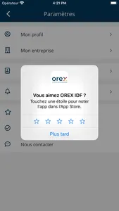 OREX IDF screenshot 4