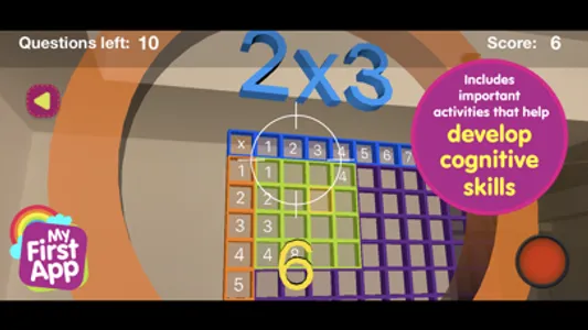 Multiplication table - AR game screenshot 3