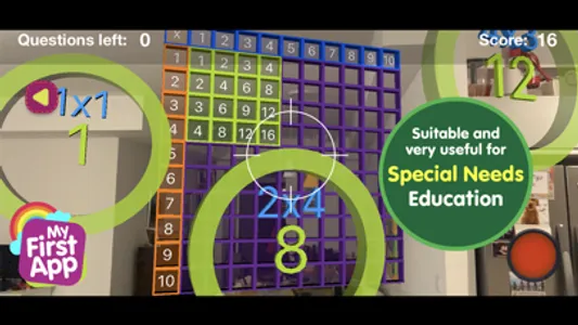 Multiplication table - AR game screenshot 4