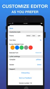 LaTeX Editor Tex Pro screenshot 3