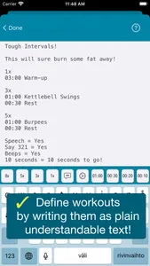 Ultra Intervals Workout Timer screenshot 2