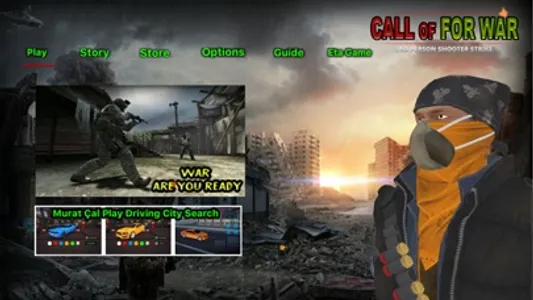 Call Of For War screenshot 0