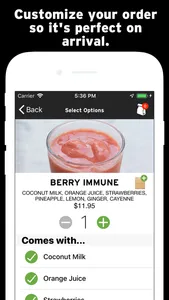 Fruitive - Mobile Ordering screenshot 1