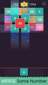 Shoot 2048 - Merge Puzzle screenshot 1