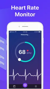 Heart Rate Monitor - Pulse App screenshot 1