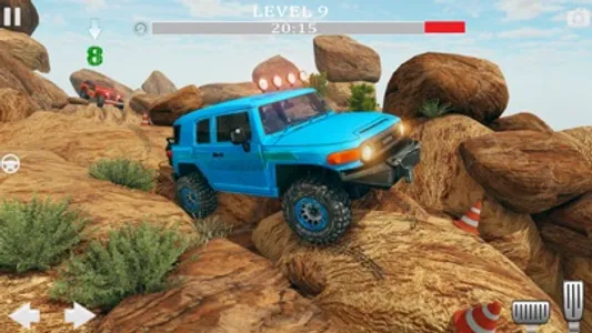 4x4 Jeep Rock Crawling Game screenshot 2