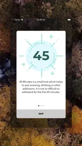 45 Minutes to quit smoking screenshot 1