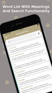 Mining Dictionary - Offline screenshot 2