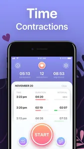 Contraction Counter and Timer screenshot 1