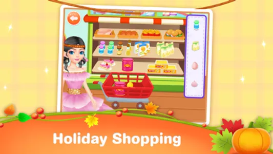 Thanksgiving Food Cooking Game screenshot 1