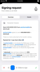 Anchor Wallet screenshot 2