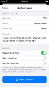 Anchor Wallet screenshot 3